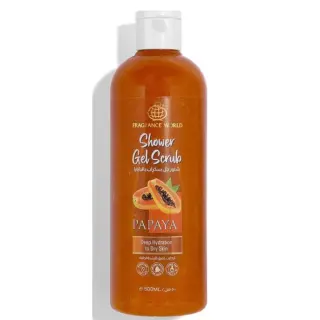 Αφρόλουτρο 500 ml. / Fragrance World Shower Gel Scrub Παπάγια